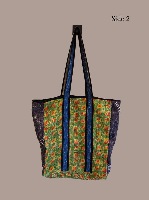 kantha vintage tote