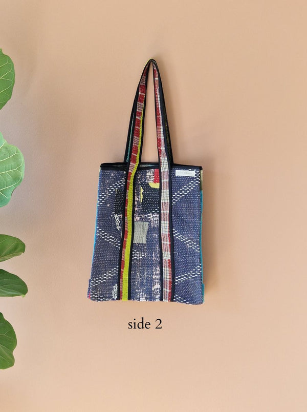 kantha vintage tote