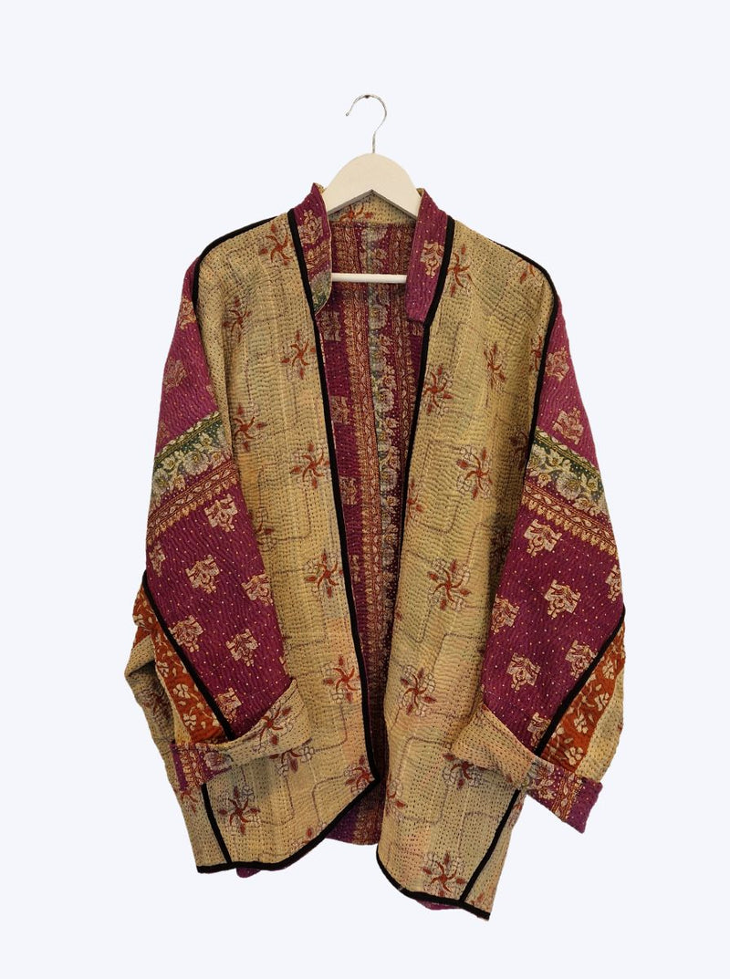 kantha vintage jacket long riddhi