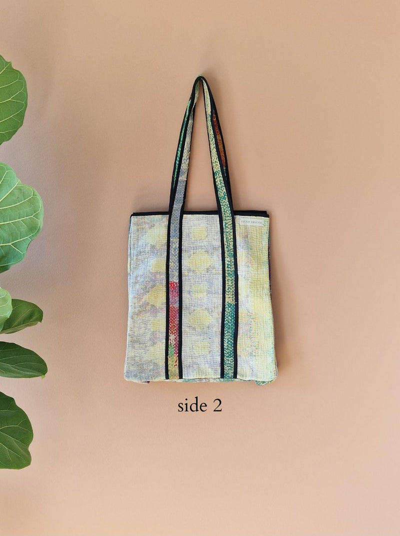 kantha vintage tote
