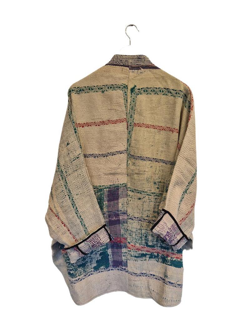 kantha vintage jacket long shano