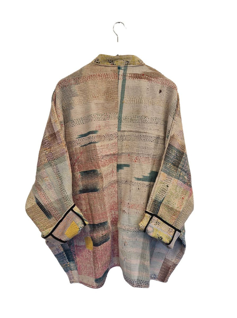 kantha vintage jacket long noor
