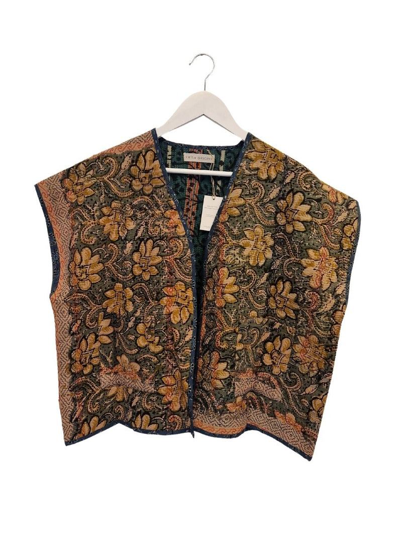 kantha reversible vest