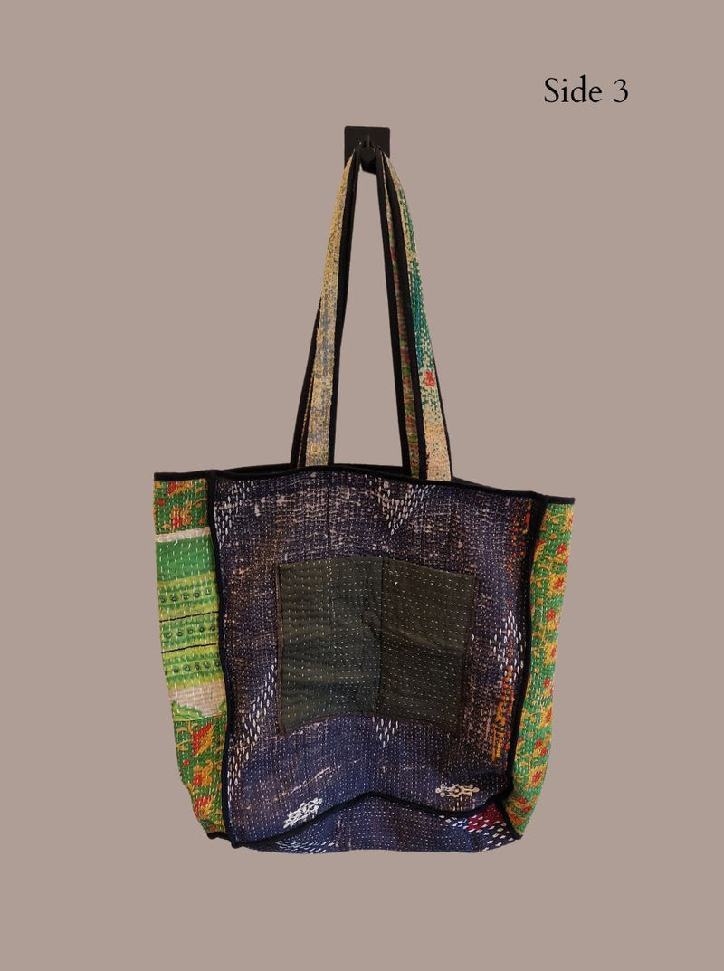 kantha vintage tote