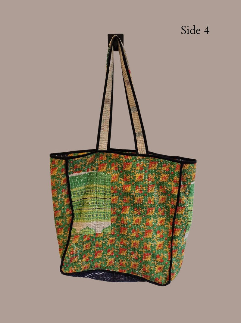 kantha vintage tote