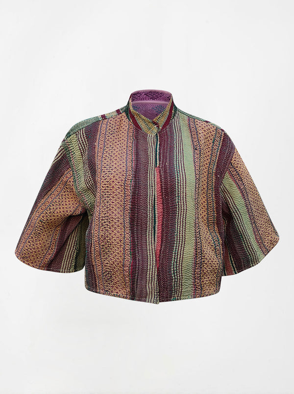 kantha vintage bolero resham (zari)