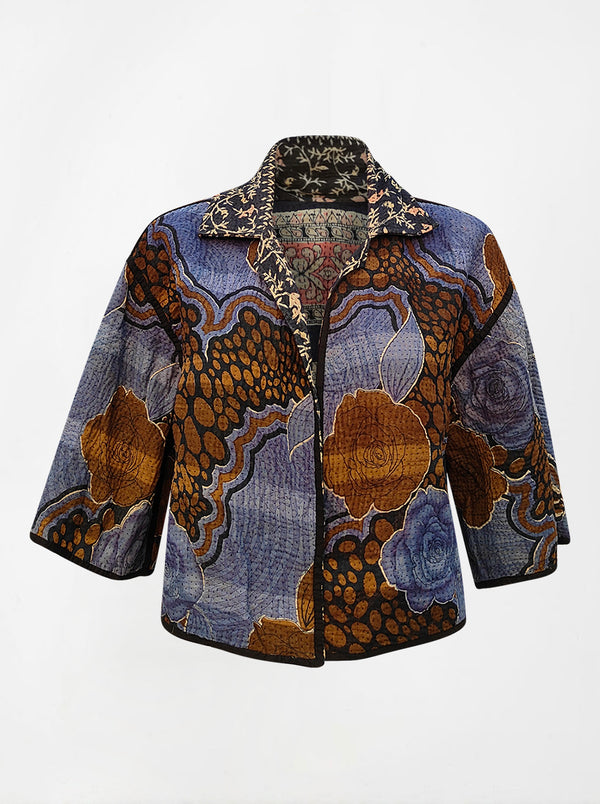 kantha vintage bolero ruha (butterfly)