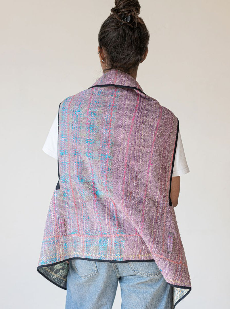 kantha vintage cape - everything dreamy