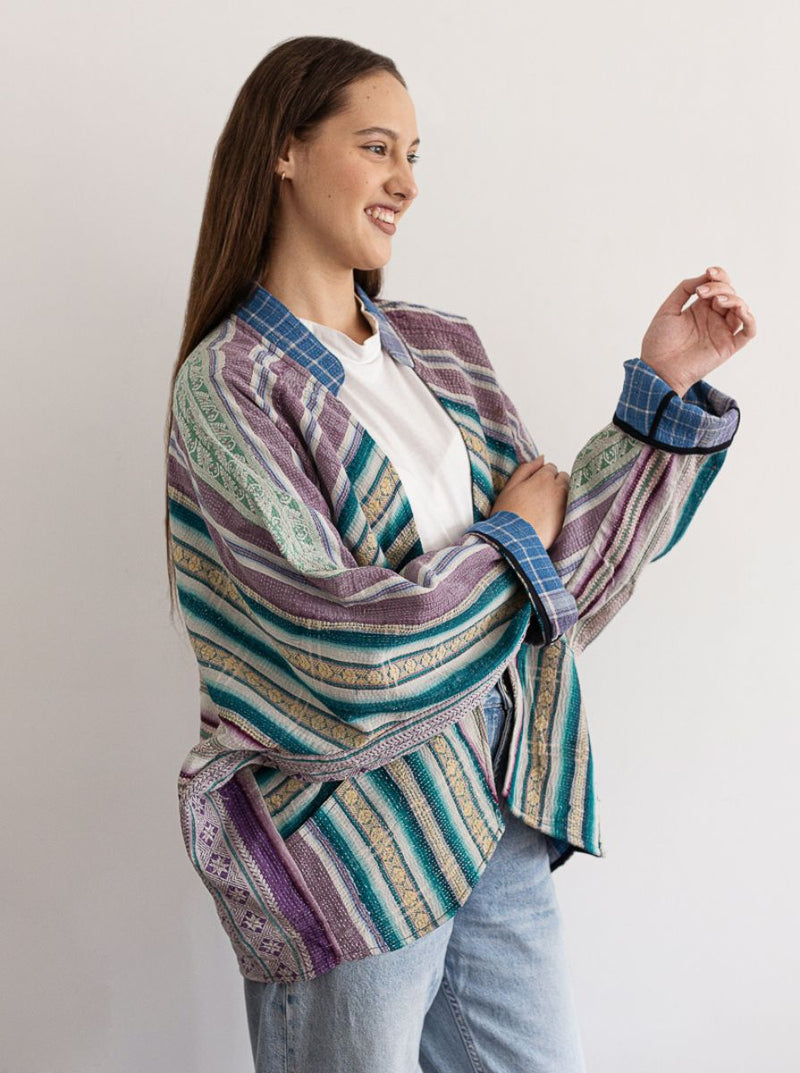 kantha vintage jacket bindiya relove very good