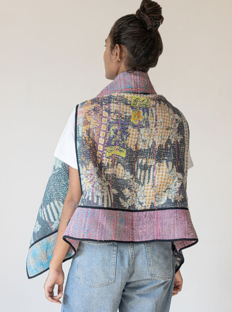 kantha vintage cape - everything dreamy