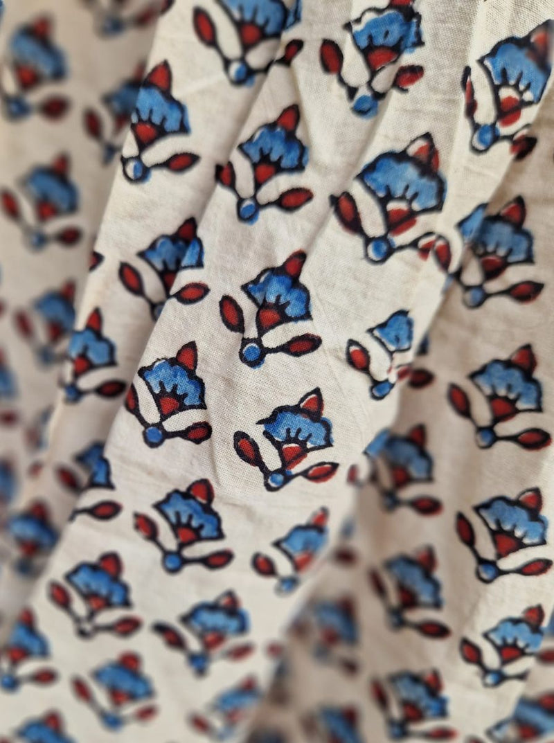 regenerative cotton pleat skirt