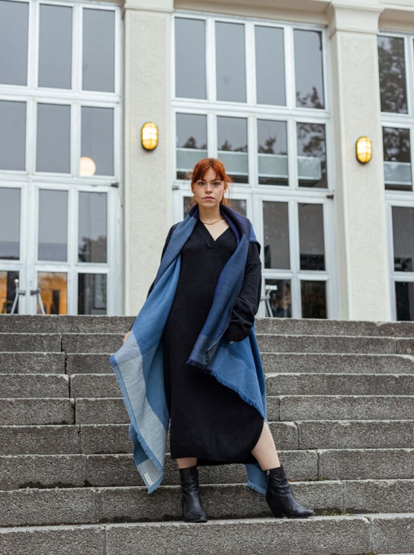 cape infinity wool denim