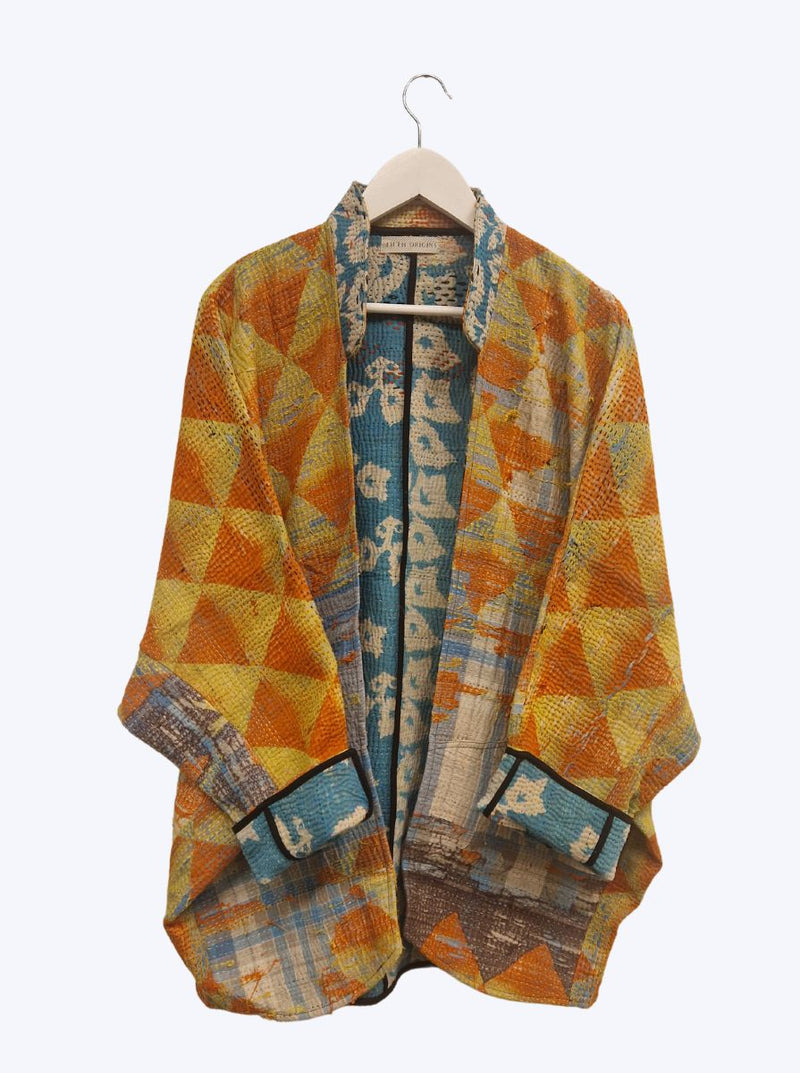 kantha vintage jacket long nitya