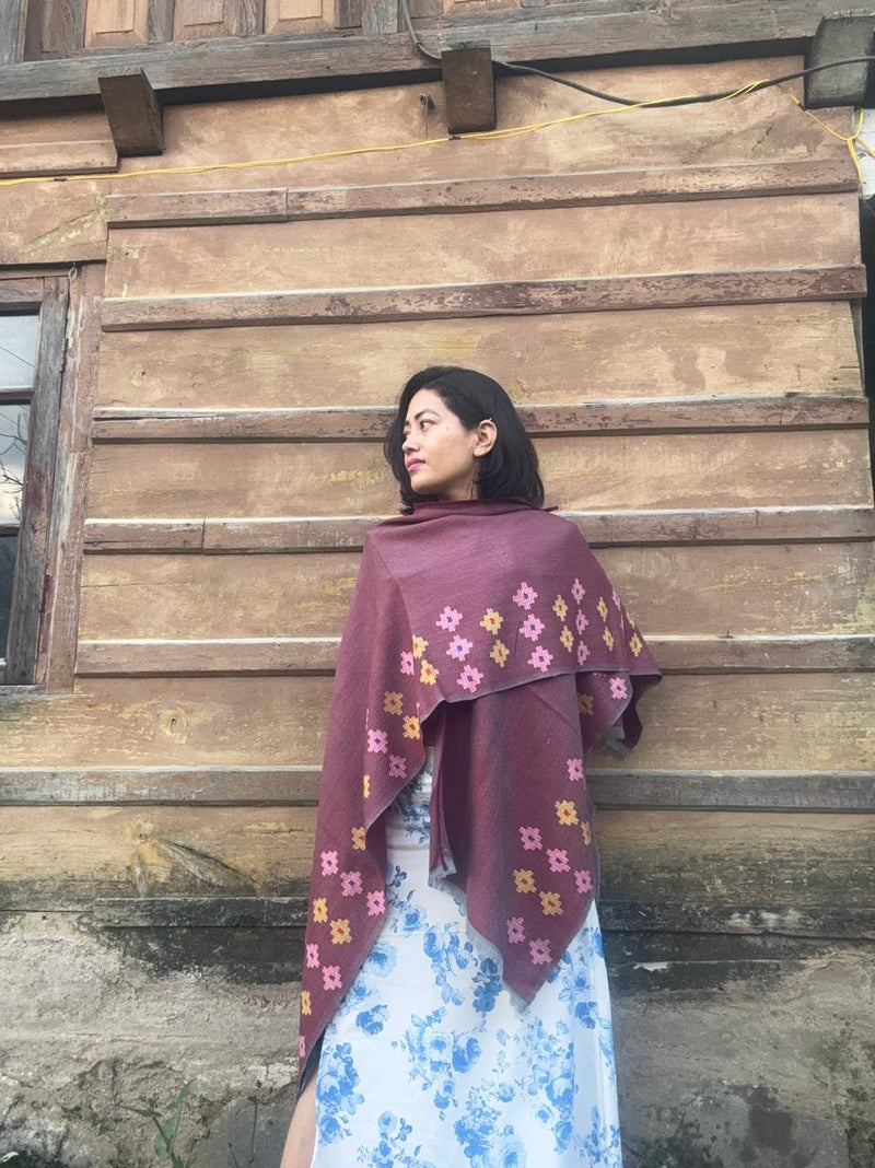 himalayan poncho (front open)