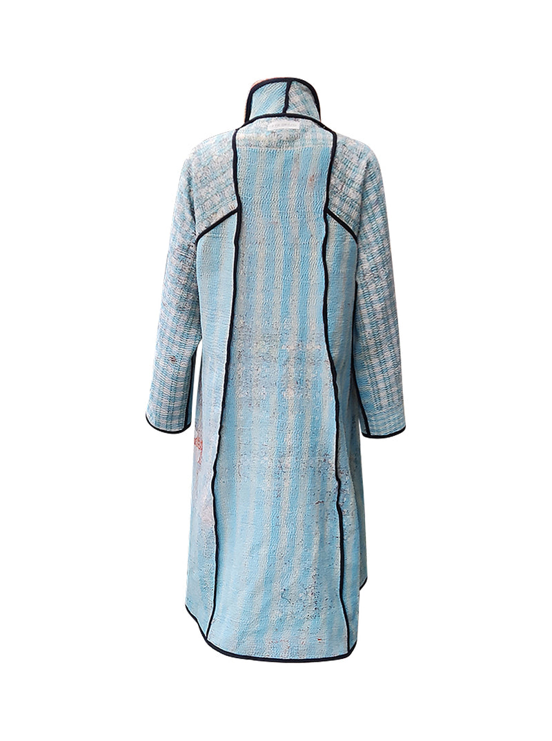 kantha vintage dress coat long divya