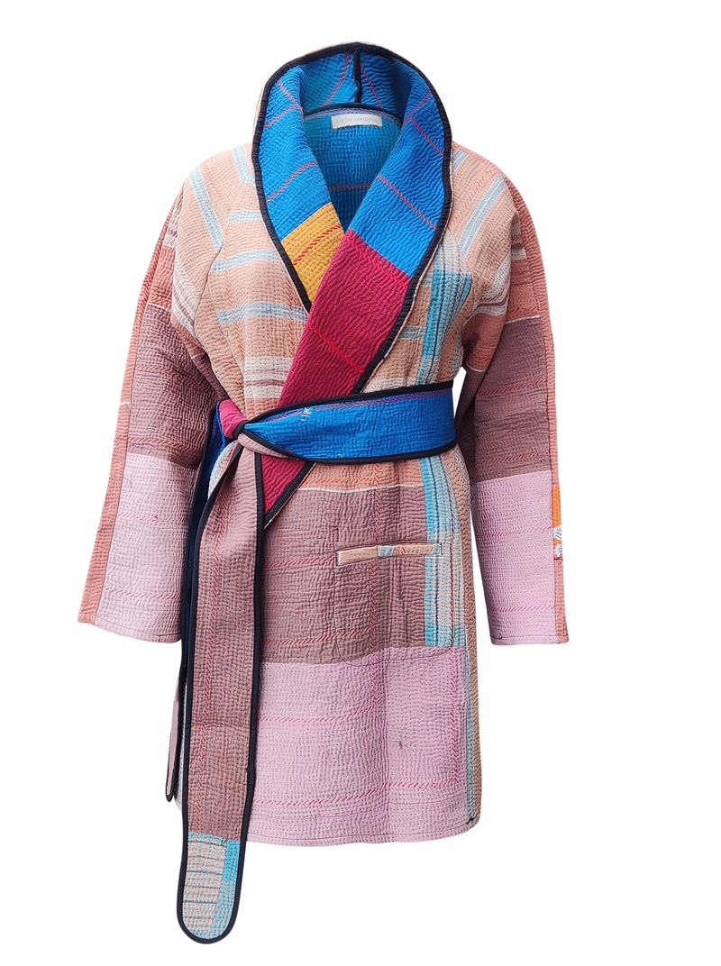 kantha vintage coat short mati