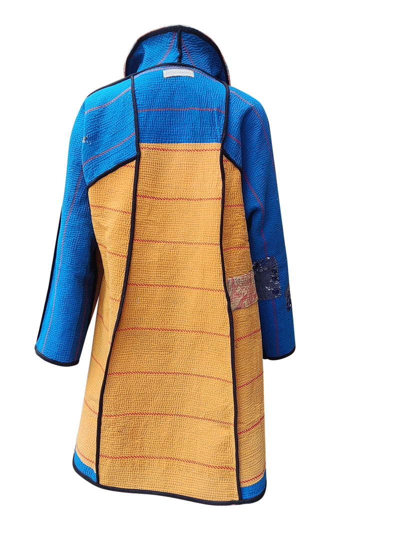 kantha vintage coat short mati
