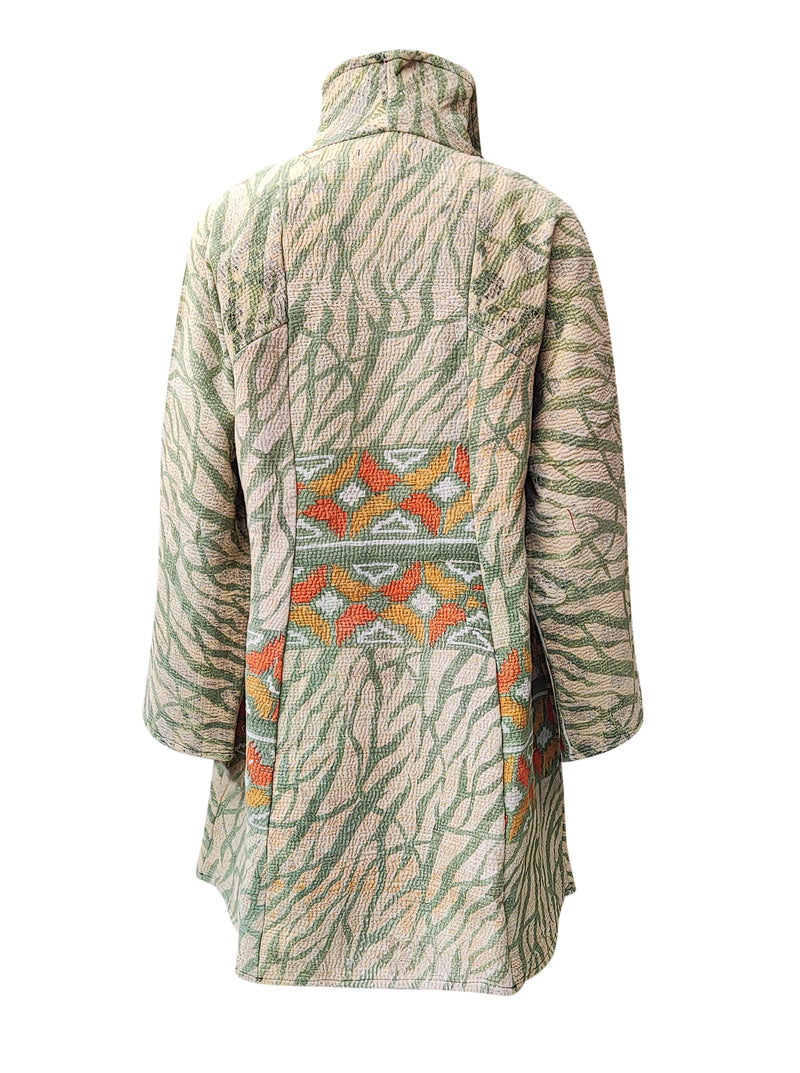 kantha vintage coat short parita