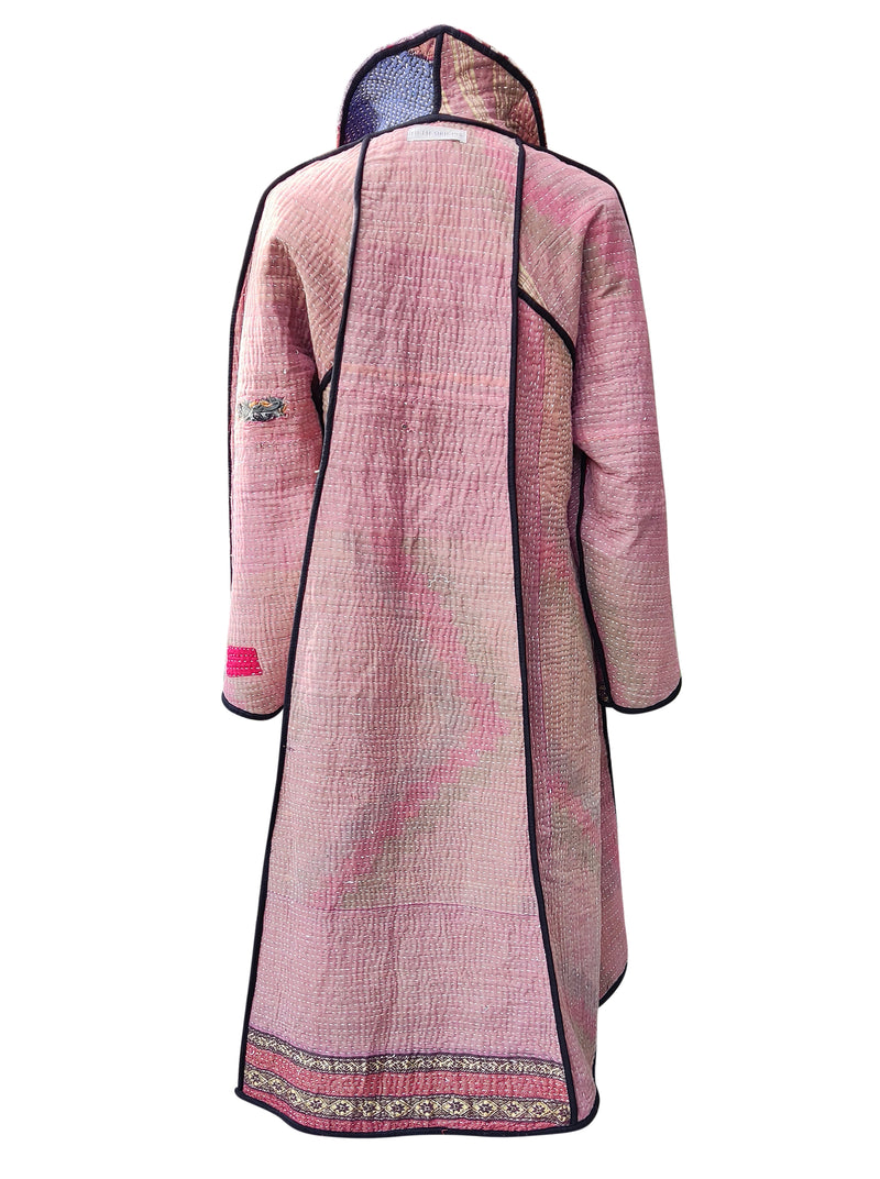 kantha vintage coat long driti