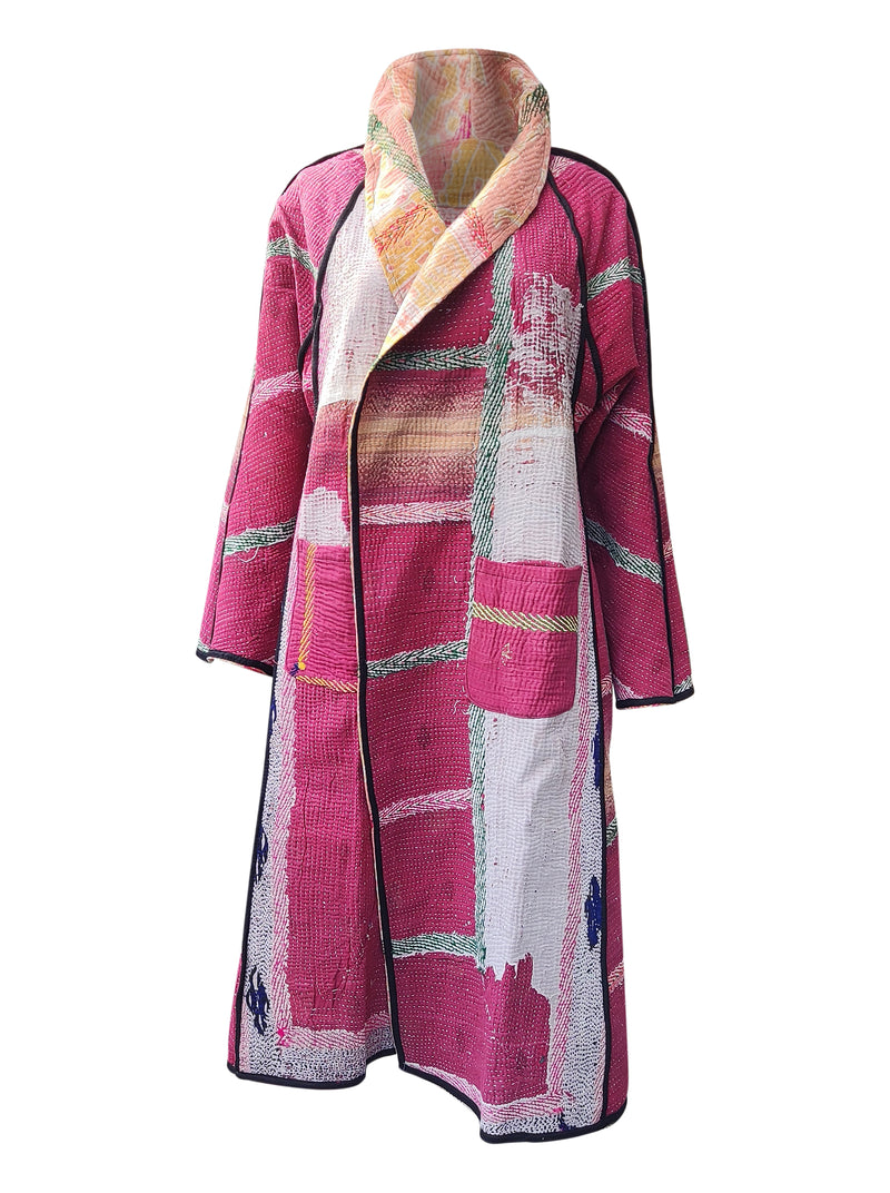 kantha vintage coat long keerti