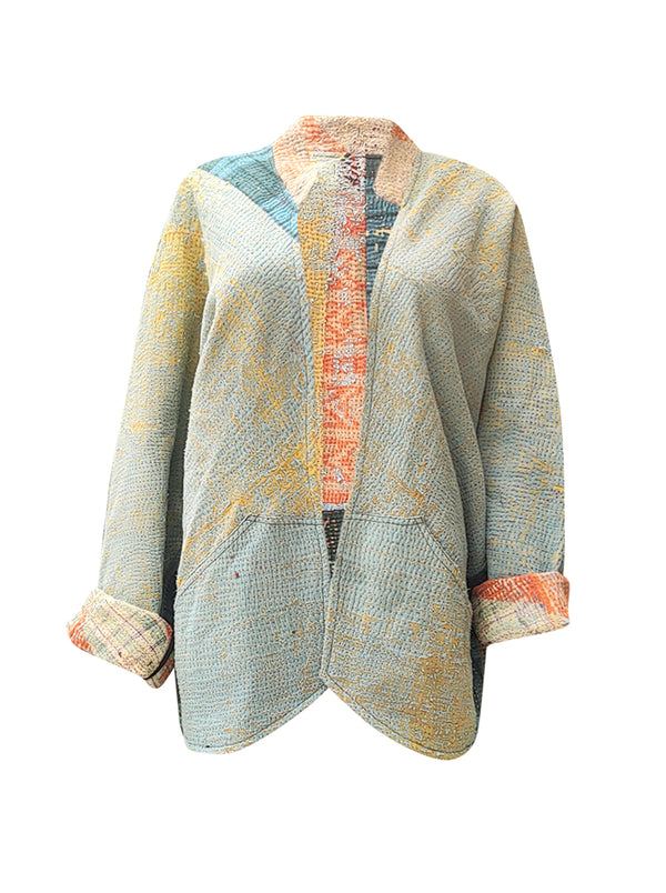 kantha vintage short jacket mina