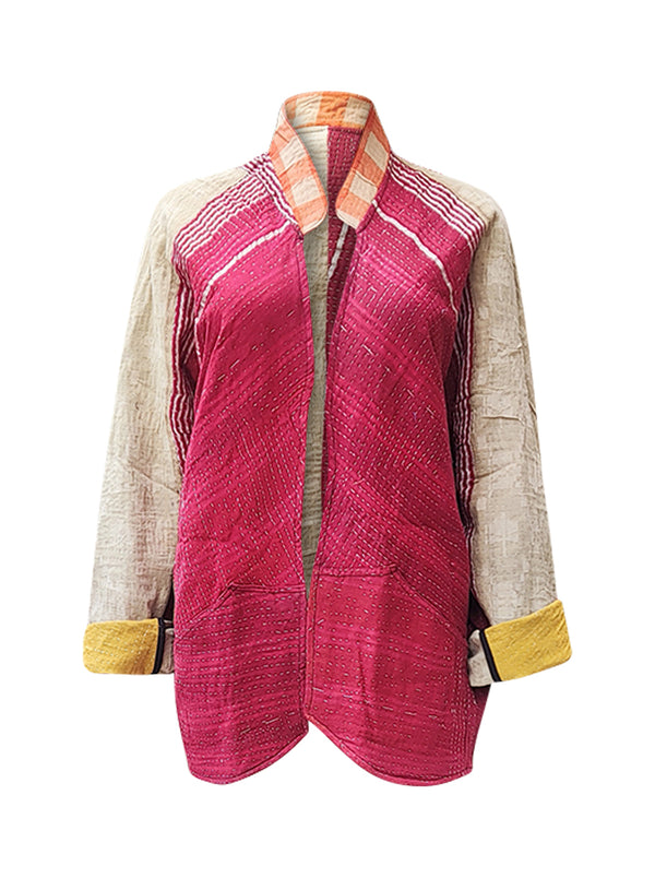kantha vintage short jacket chaitra