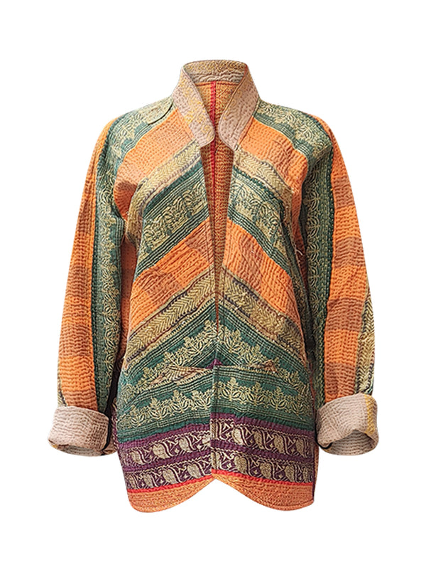 kantha vintage short jacket naga