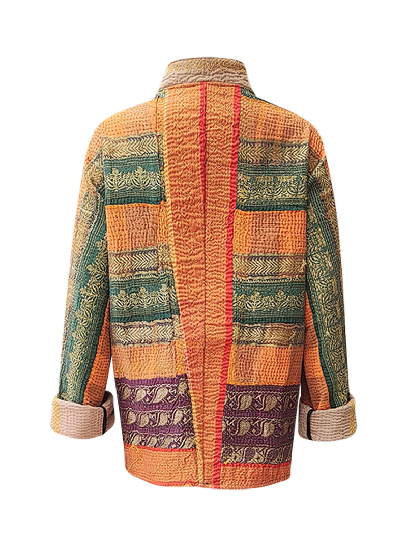 kantha vintage short jacket naga