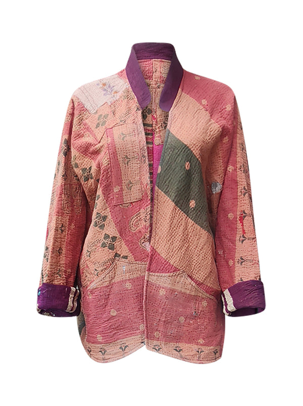 kantha vintage short jacket sharanya