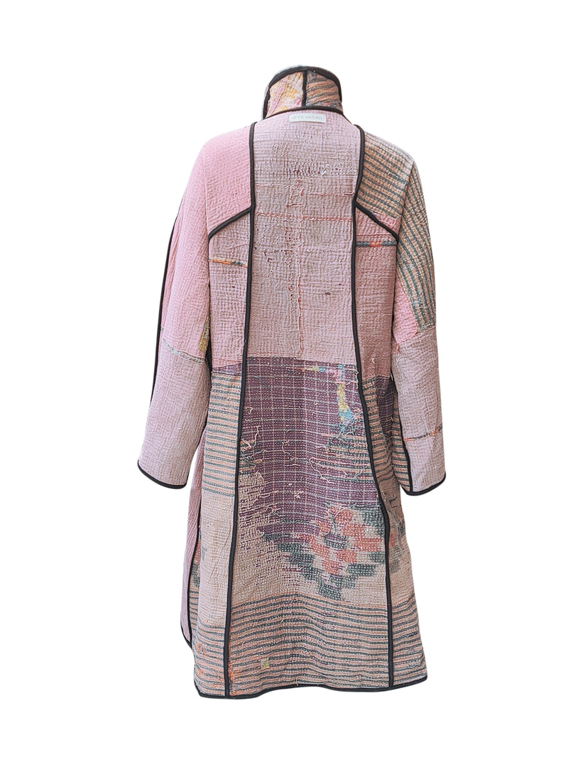 kantha vintage coat long reena