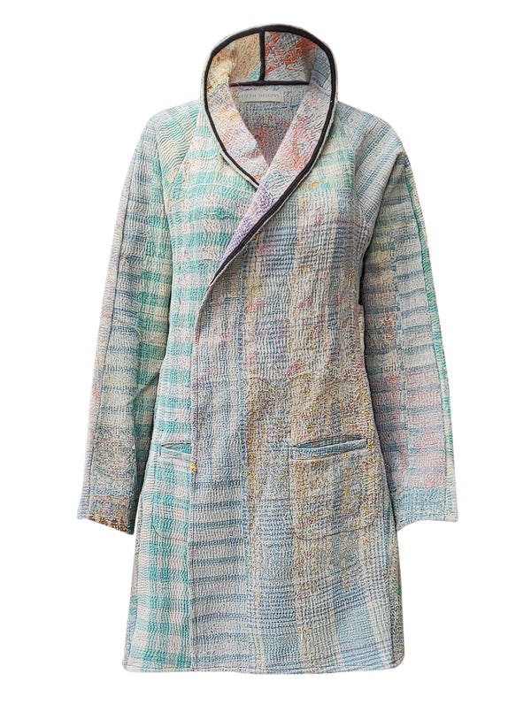 kantha vintage coat short radha