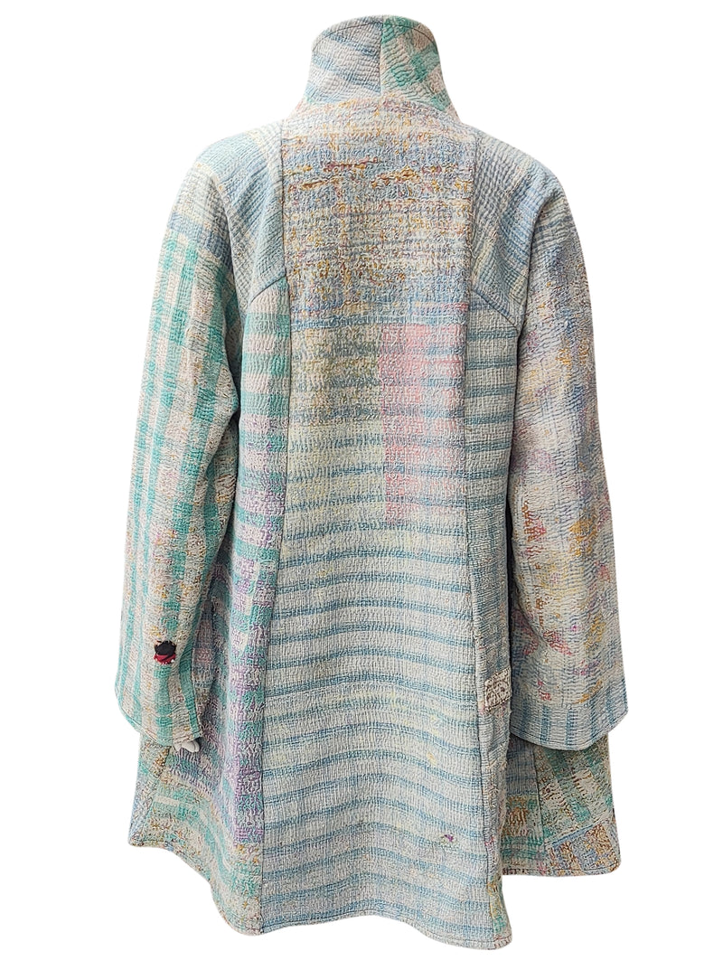 kantha vintage coat short radha