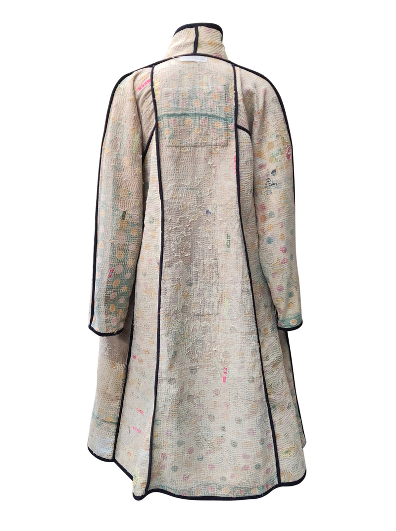 kantha vintage coat long debina
