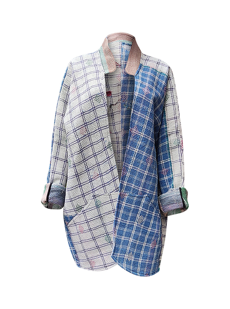 kantha vintage long jacket anbha