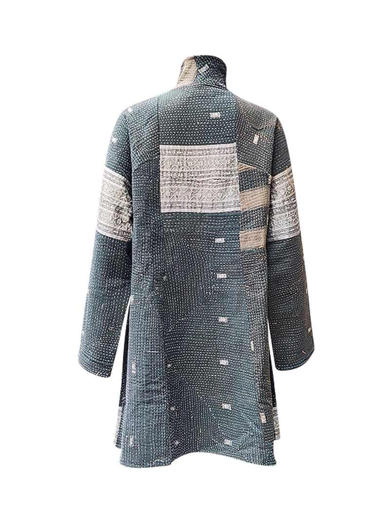 kantha vintage coat short narayani