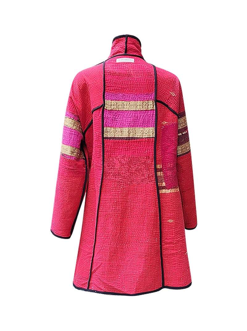 kantha vintage coat short narayani