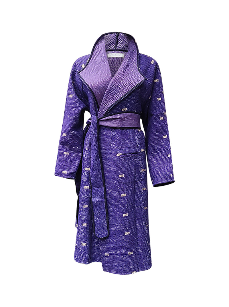 kantha vintage dress coat long vahini