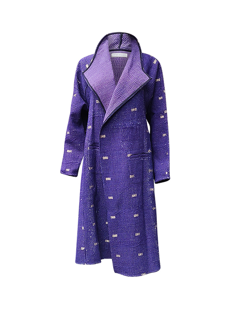 kantha vintage dress coat long vahini