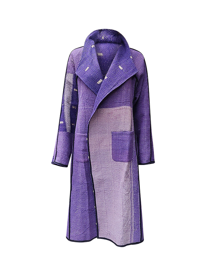 kantha vintage dress coat long vahini