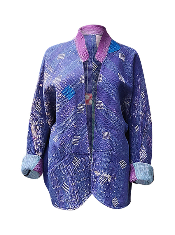 kantha vintage short jacket kavita
