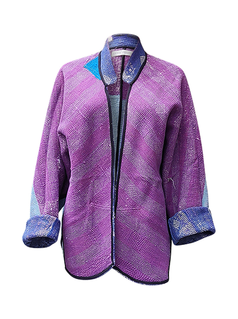 kantha vintage short jacket kavita