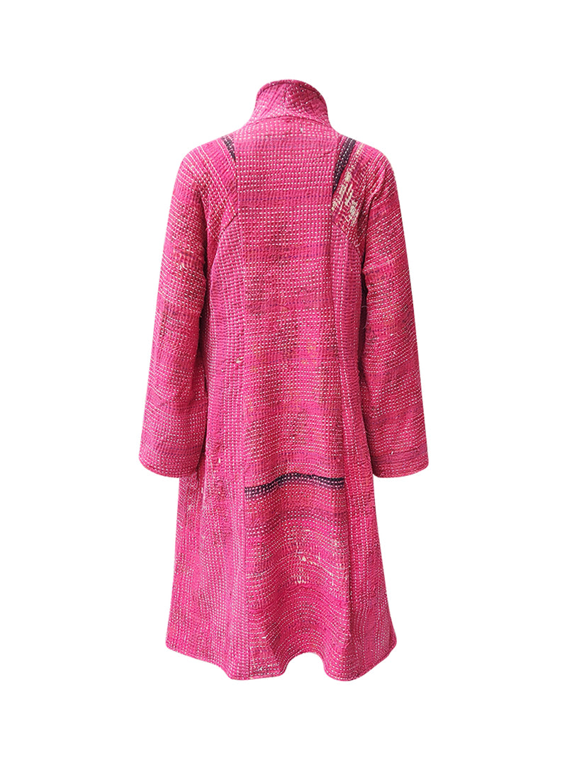 kantha vintage dress coat long lalima