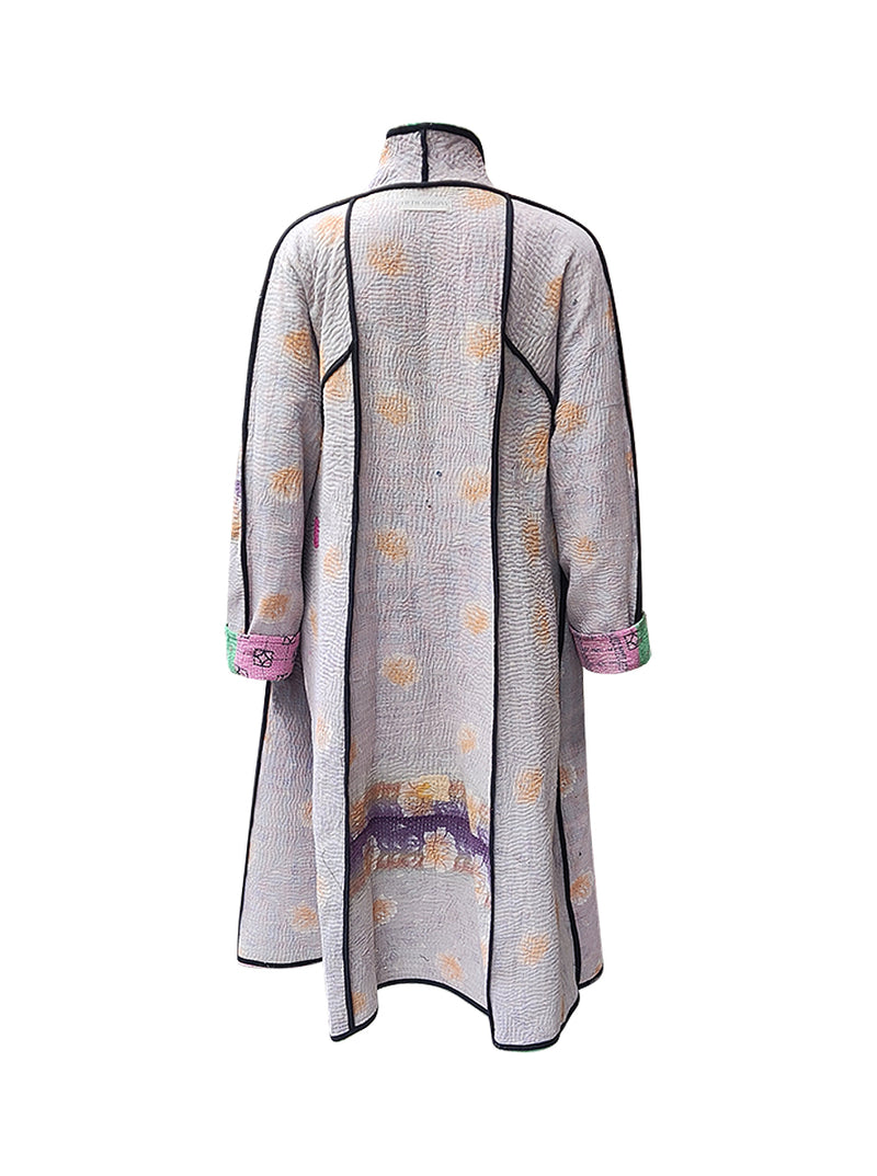 kantha vintage dress coat long harsha