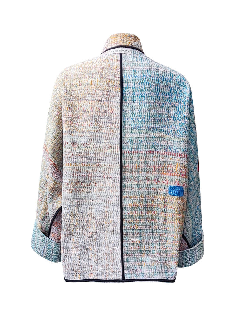 kantha vintage short jacket kahlani