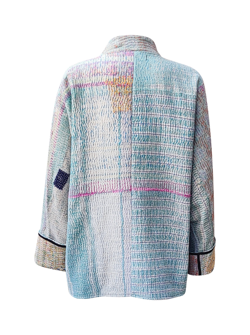 kantha vintage short jacket kahlani