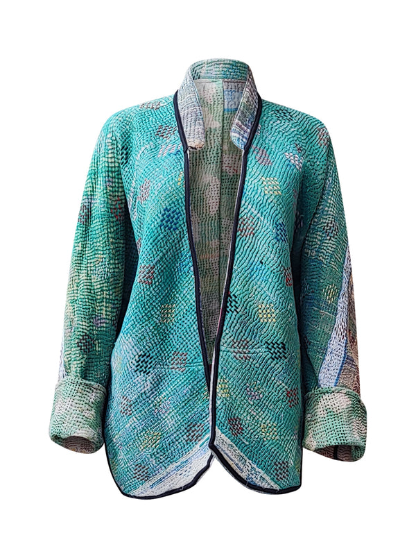 kantha vintage short jacket asri