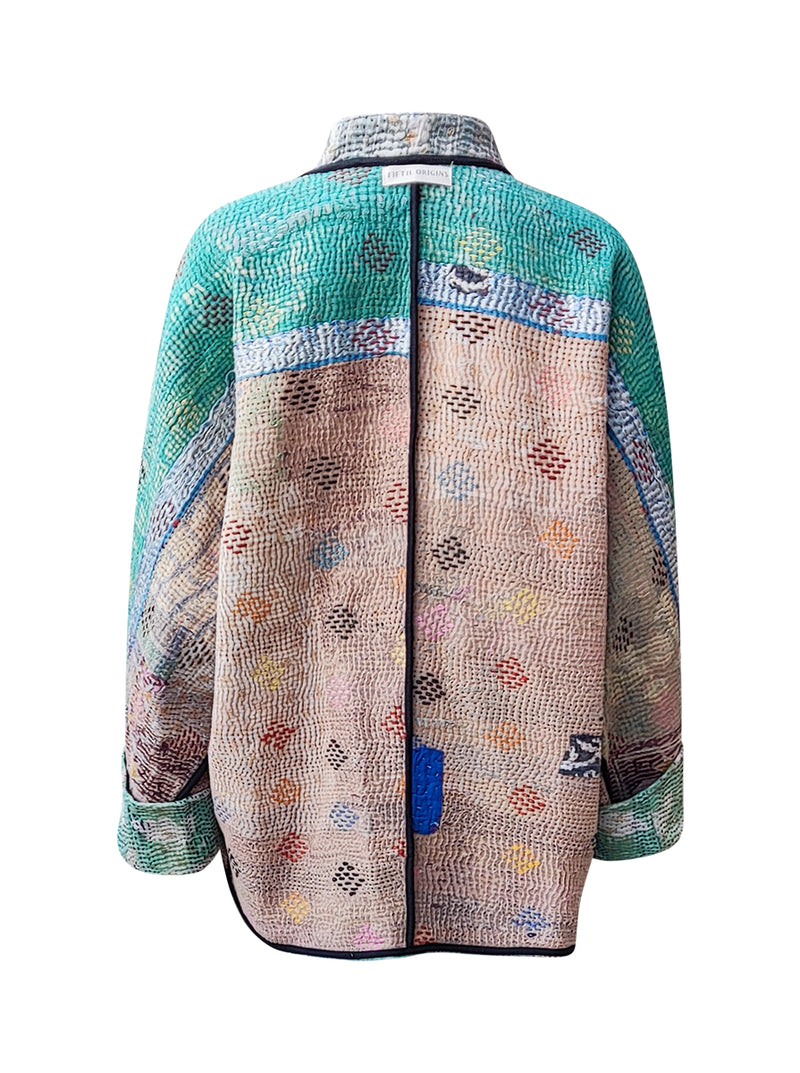 kantha vintage short jacket asri