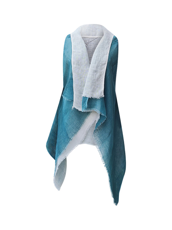 cape infinity duo linen teal white