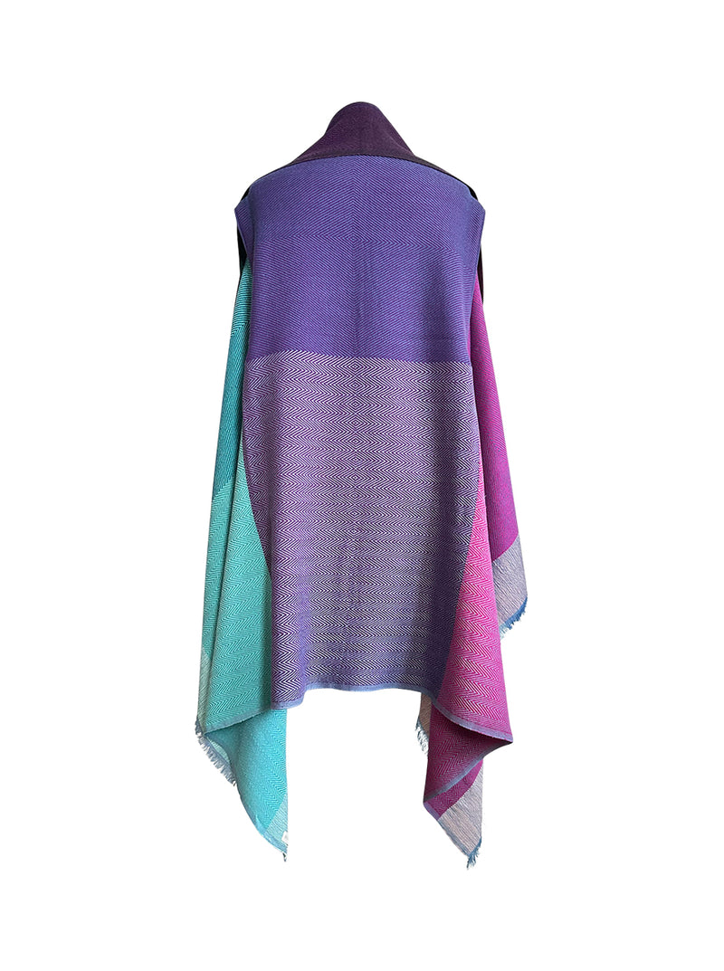 new in ! cape infinity wool morning