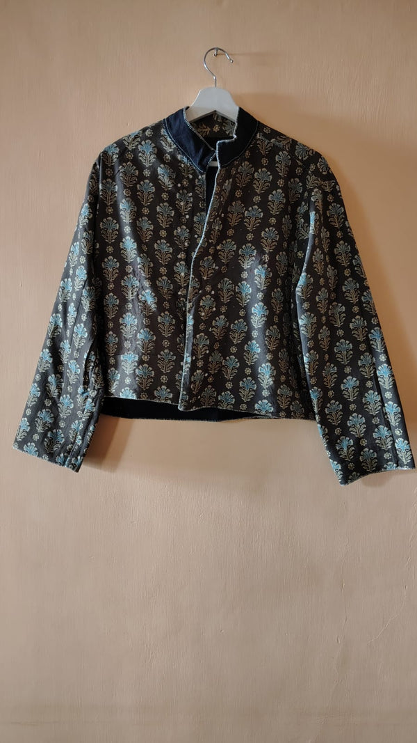kala organic cotton reversible crop applique